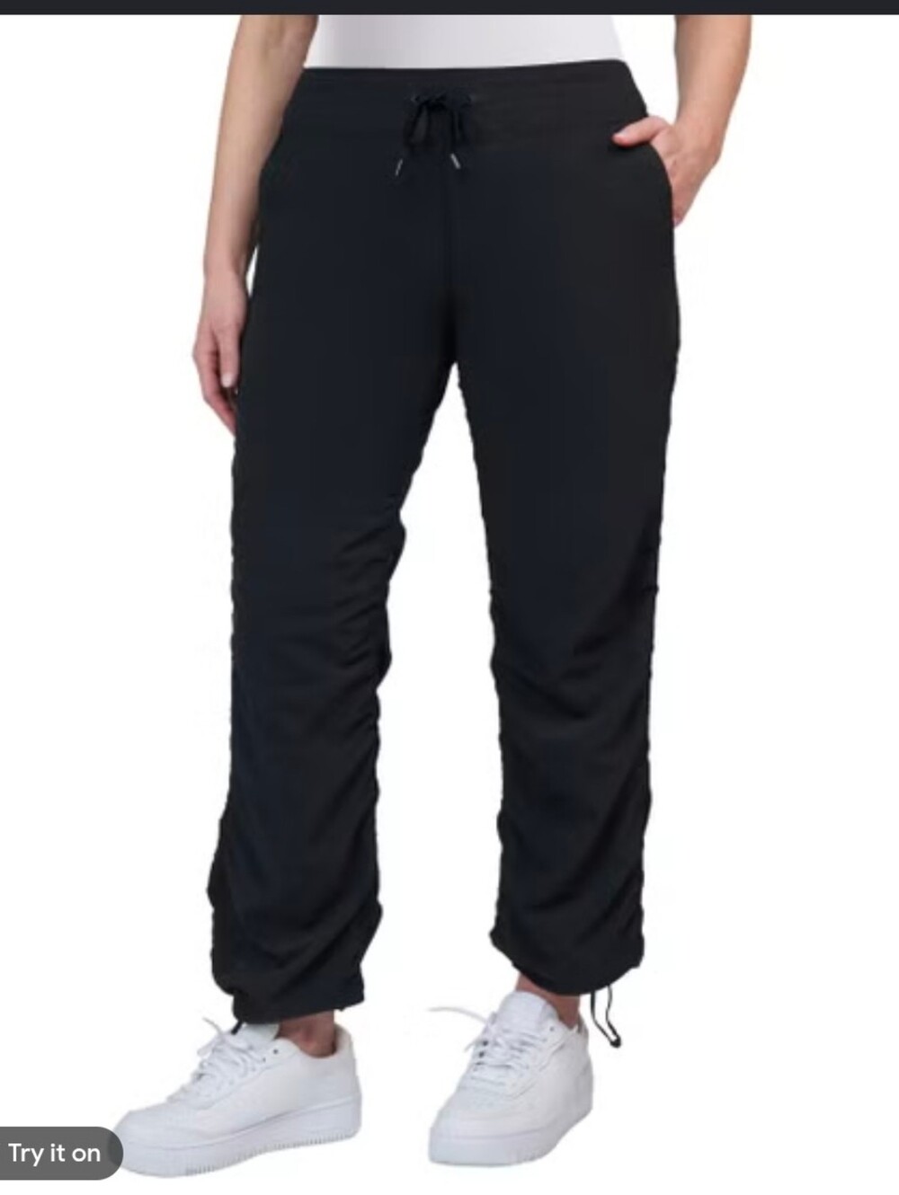 Kirkland Signature Women’s Woven Drawstring Jogger Pants